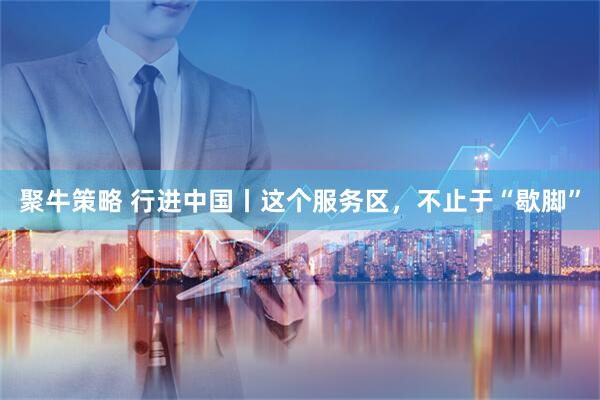 聚牛策略 行进中国丨这个服务区，不止于“歇脚”
